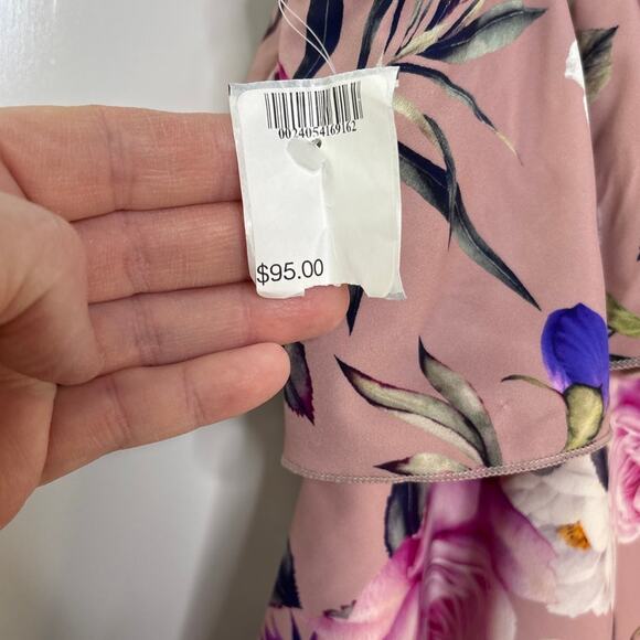 LYSA Swim One Piece Floral Bathing Suit Ruffle Womens Size 1x - Picture 4 of 8